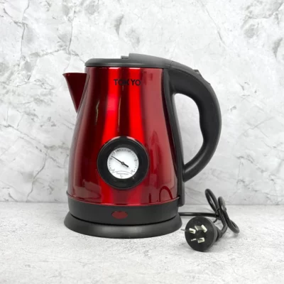 Pava Tokyo 1.8L corte mate con medidor de temperatura