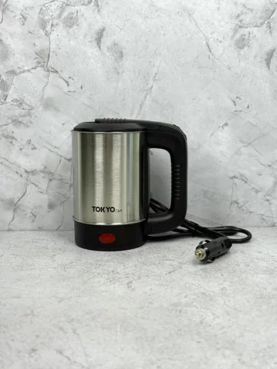 Pava electrica para auto Tokyo 500 ML + 2 tazas