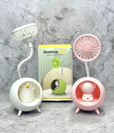 Velador Ventilador recargable