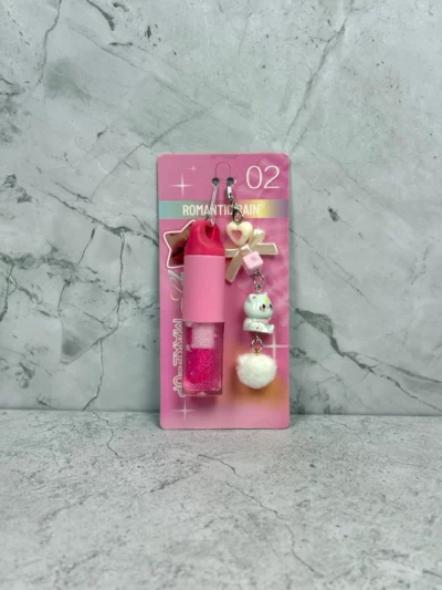 Gloss con llavero Gatito Romantic Rain 12 pcs - Image 2