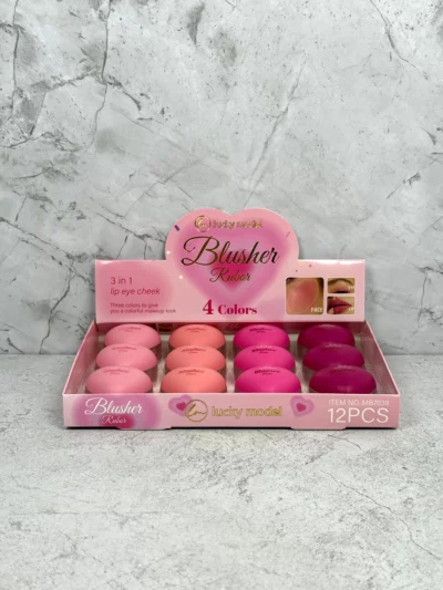 Rubor 3 en 1 Lucky Model 12 pcs