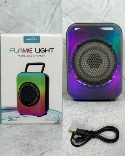 Parlante GREATNICE luz RGB GTS-1867 - Image 8