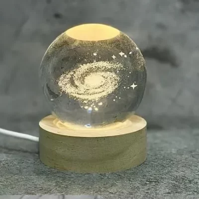 Esfera saturno cristal