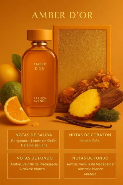 Perfume arabe Amber D´ Or - Image 2