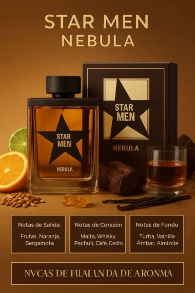 Perfume arabe Star Men Nebula - Image 2