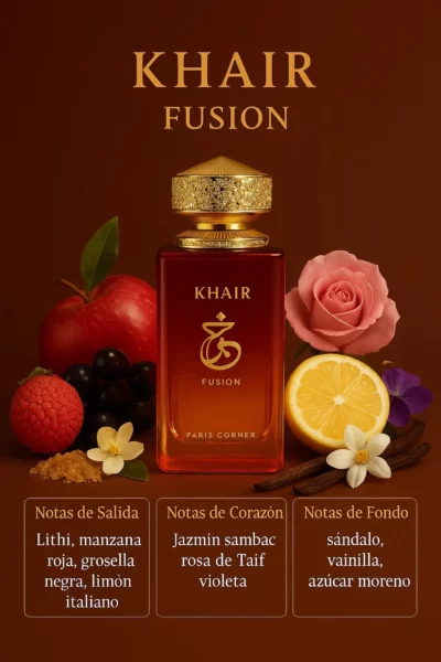 Perfume arabe Khair Fusion - Image 2