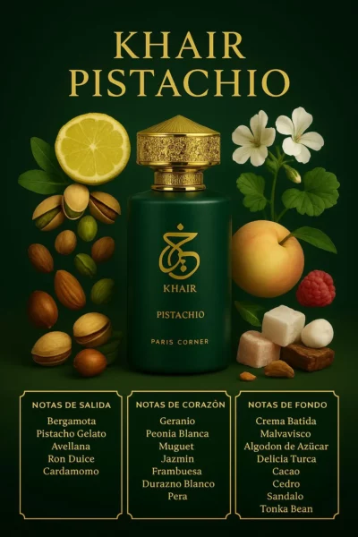 Perfune arabe Khair Pistachio - Image 2