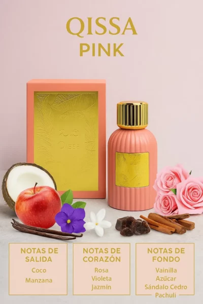 Perfume arabe Qissa Pink - Image 2