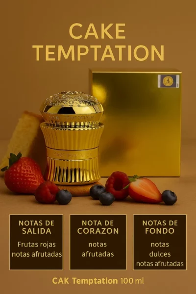 Perfume arabe Cake Temptation - Image 2