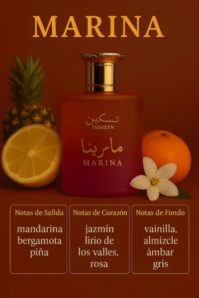 Perfume arabe Taskeen Marina - Image 2
