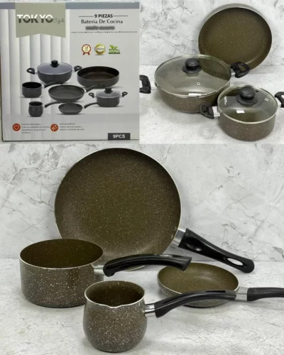 Set de olla Tokyo 9 pcs TOKYO-50 - Image 3