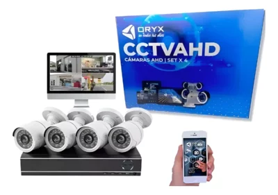 Kit de camaras Oryx x4 CCTVAHD