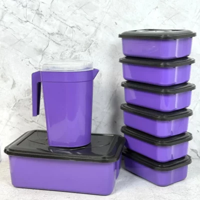 Kit de tuppers 8 pcs