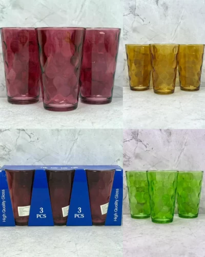 Set de vasos 3 pcs circulos - Image 7