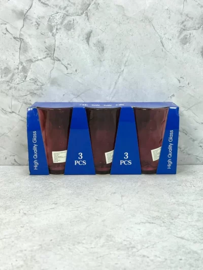 Set de vasos 3 pcs circulos