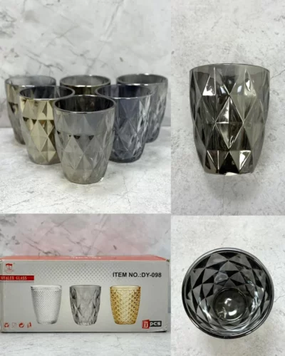 Set vaso 6 pcs cristal DY-098 - Image 5