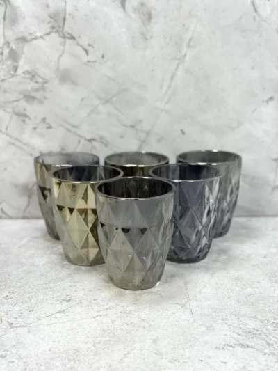 Set vaso 6 pcs cristal DY-098
