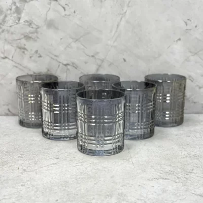 Set vaso 6 pcs Whisky lineas Diamonds DM331-4