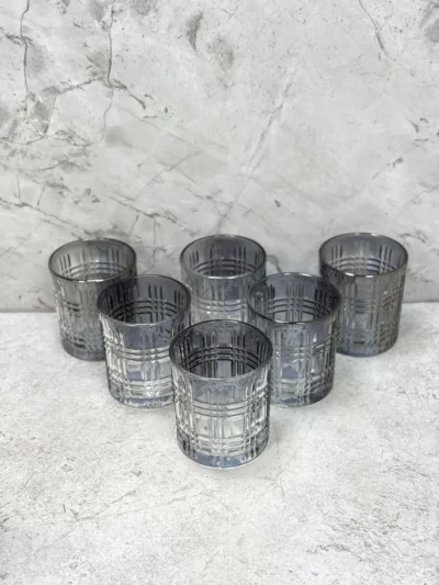 Set vaso 6 pcs Whisky lineas Diamonds DM331-4 - Image 2