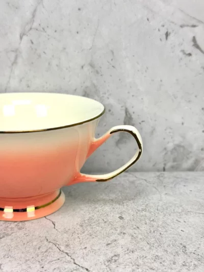 Taza corazón con plato - Image 8
