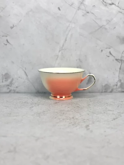 Taza corazón con plato - Image 7