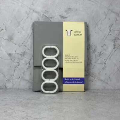 Cortina de baño 100% poliester
