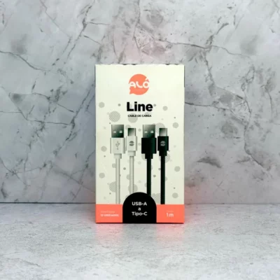 Cable Line Aló 1m 3A USB a tipo C