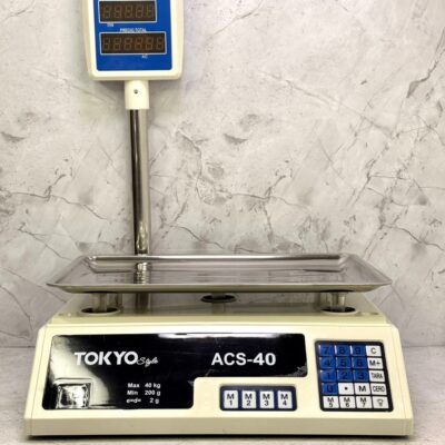 Balanza Tokyo comercial 40kg con Mastil