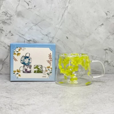Taza con petalos 200ML