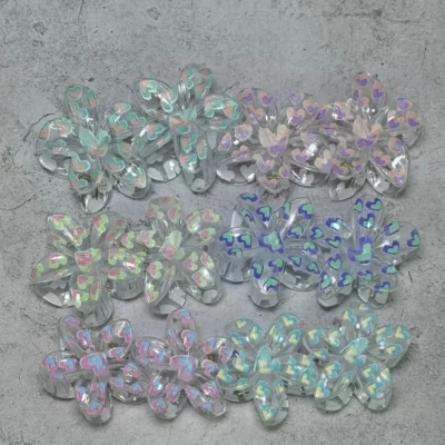 Prensa Flor corazón x12