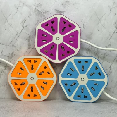 Zapatilla hexagonal usb