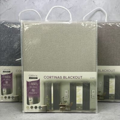 Cortina Blackout Oryx 140x210cm