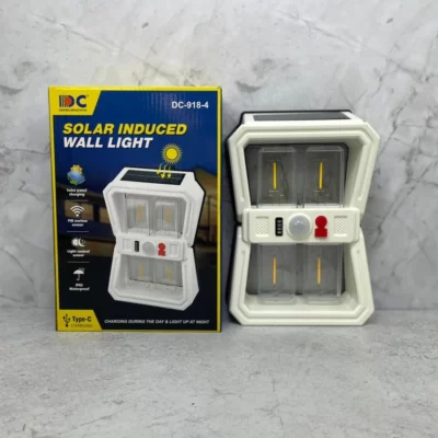 Lampara reflectora solar con sensor