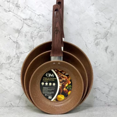 Set de sartenes 3 pcs OM