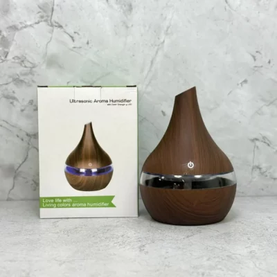 Humidificador jarrón simil madera - FT041/FT066