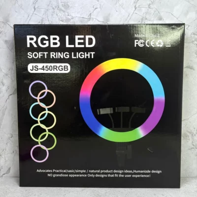 Kit Aro led RGB 18" / 45cm + trípode